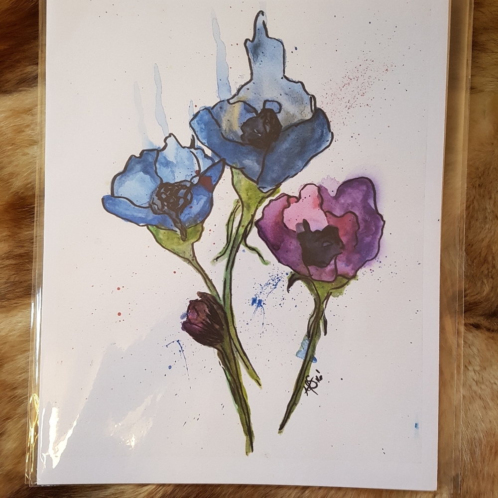 Watercolor Art print